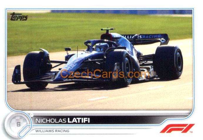 Nicholas Latifi 2022 Topps Formula 1 #52