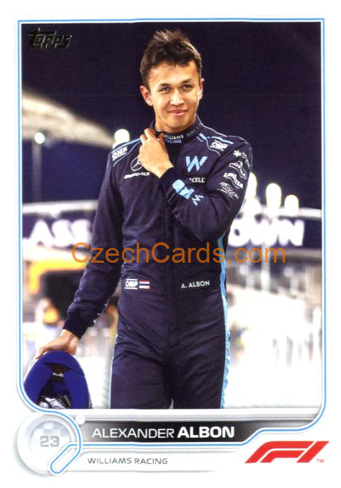 Alexander Albon 2022 Topps Formula 1 #55