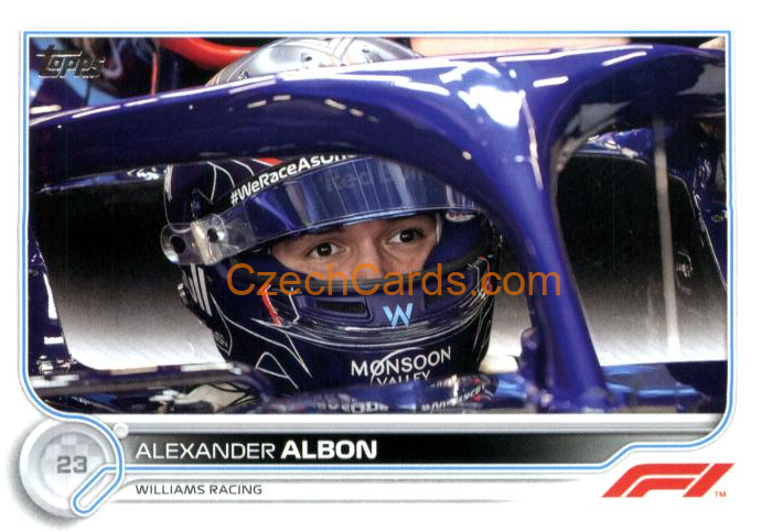 Alexander Albon 2022 Topps Formula 1 #56