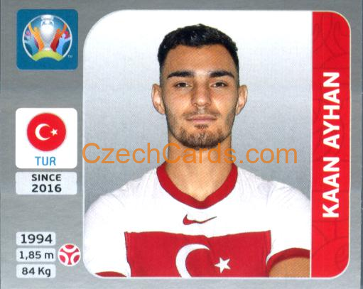 Kaan Ayhan 2020 Panini EURO Sticker Pearl Ed. #68