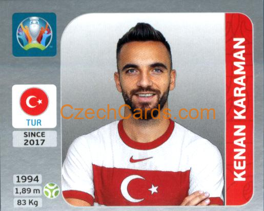 Kenan Karaman 2020 Panini EURO Sticker Pearl Ed. #82