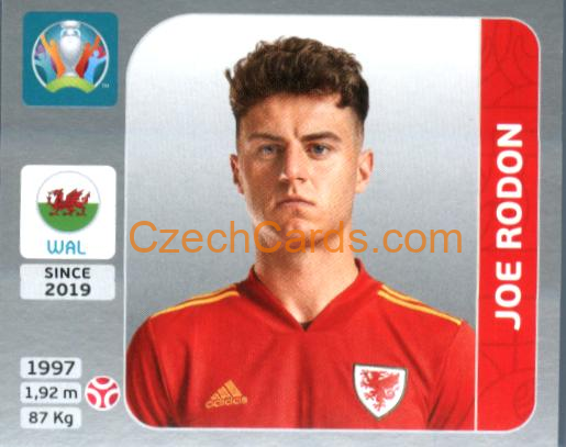 Joe Rodon 2020 Panini EURO Sticker Pearl Ed. #106