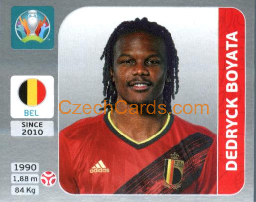 Dedryck Boyata 2020 Panini EURO Sticker Pearl Ed. #127