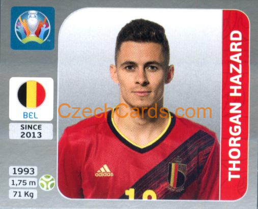 Thorgan Hazard 2020 Panini EURO Sticker Pearl Ed. #141