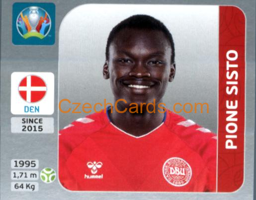 Pione Sisto 2020 Panini EURO Sticker Pearl Ed. #174