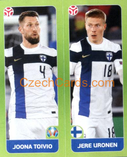 Toivio / Uronen 2020 Panini EURO Sticker Pearl Ed. #200
