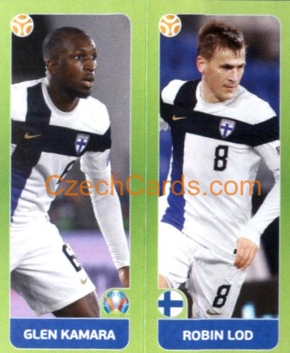 Kamara / Lod 2020 Panini EURO Sticker Pearl Ed. #201