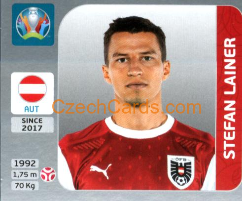 Stefan Lainer 2020 Panini EURO Sticker Pearl Ed. #241