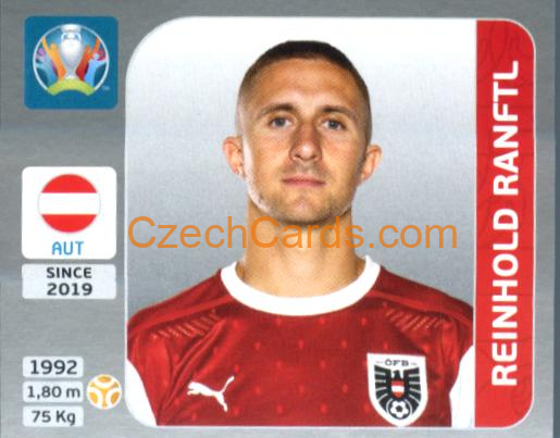 Reinhold Ranftl 2020 Panini EURO Sticker Pearl Ed. #249