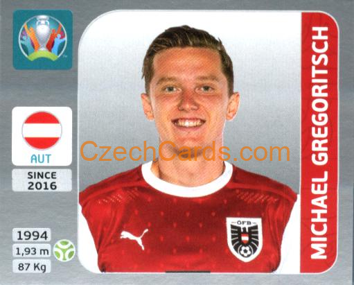Michael Gregoritsch 2020 Panini EURO Sticker Pearl Ed. #254