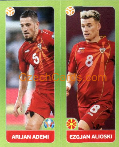 Ademi / Alioski 2020 Panini EURO Sticker Pearl Ed. #312