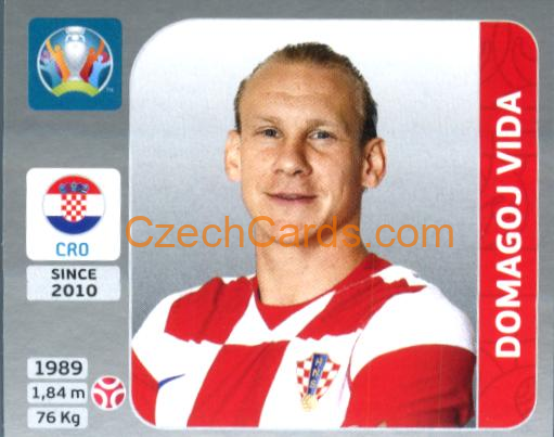 Domagoj Vida 2020 Panini EURO Sticker Pearl Ed. #355
