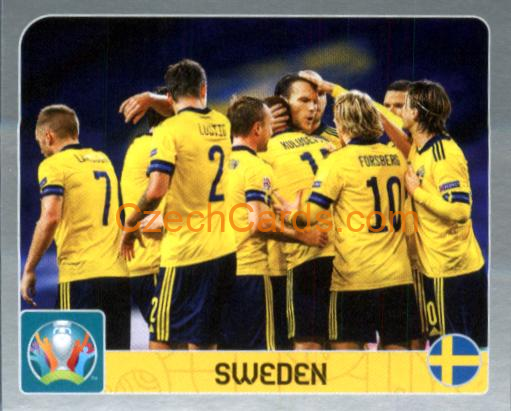 Group E. Sweden 2020 Panini EURO Sticker Pearl Ed. #458