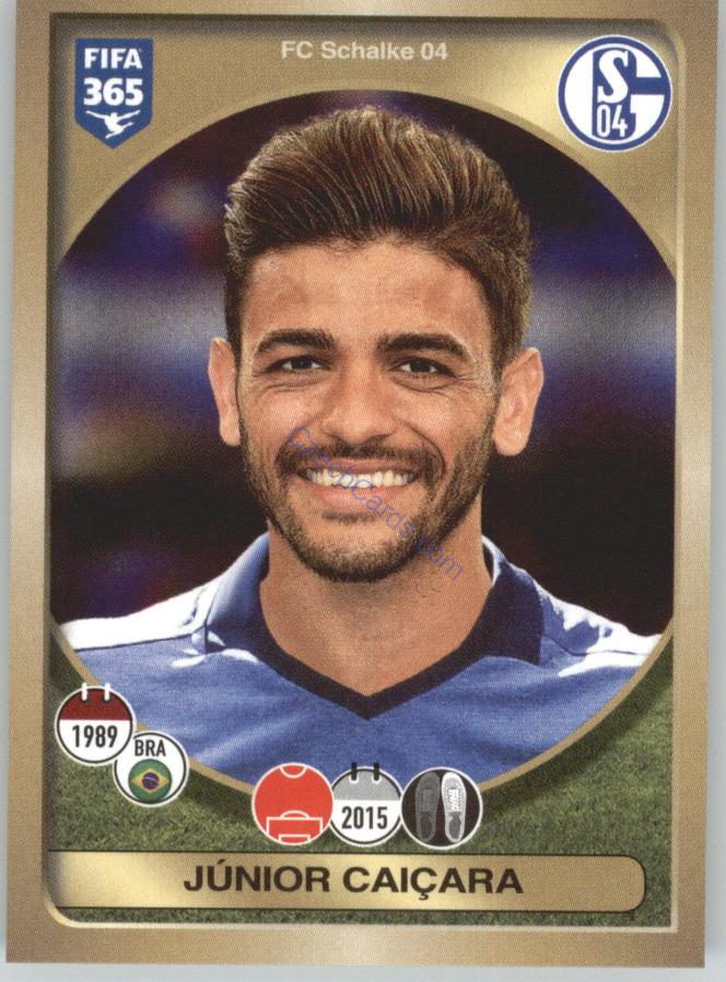Júnior Caiçara Panini 2017 FIFA 365 Sticker #330