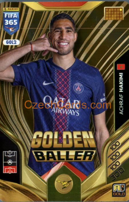 Achraf Hakimi 2026 Panini Adrenalyn #GOL2