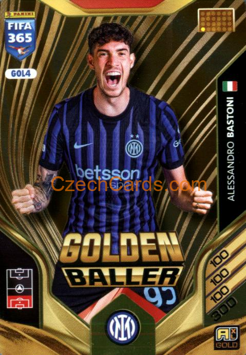 Alessandro Bastoni 2026 Panini Adrenalyn #GOL4
