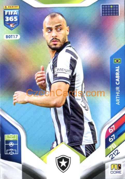 Arthur Cabral 2026 Panini Adrenalyn #BOT17