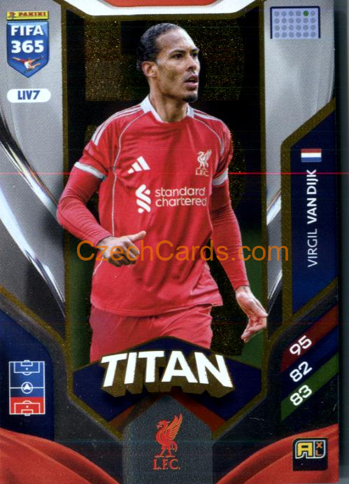 Virgil van Dijk 2026 Panini Adrenalyn #LIV7