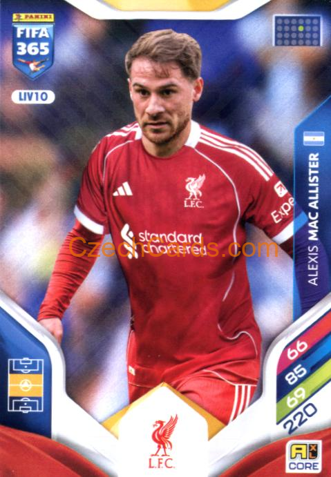 Alexis Mac Allister 2026 Panini Adrenalyn #LIV10