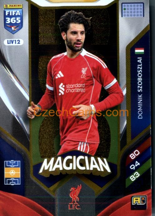 Dominik Szoboszlai 2026 Panini Adrenalyn #LIV12
