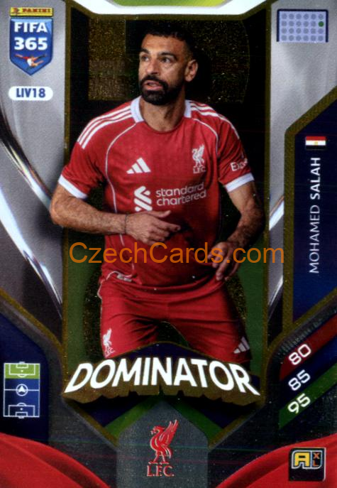 Mohamed Salah 2026 Panini Adrenalyn #LIV18