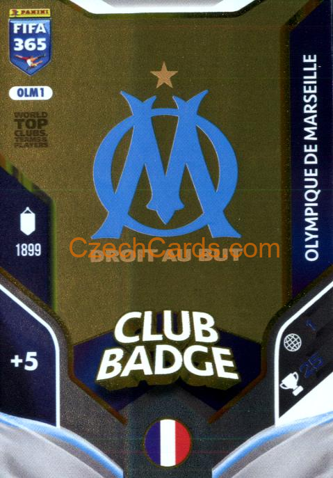 Club Badge Olympique de Marseille 2026 Panini Adrenalyn #OLM1
