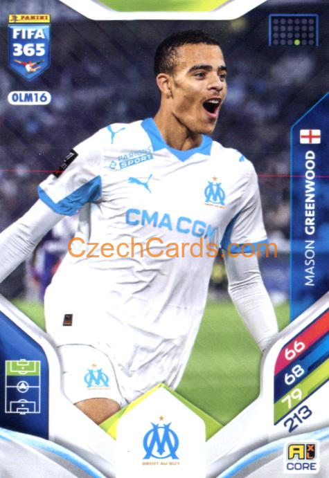 Mason Greenwood 2026 Panini Adrenalyn #OLm16