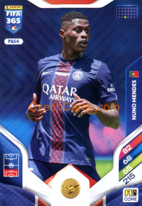 Nuno Mendes 2026 Panini Adrenalyn #PAS4
