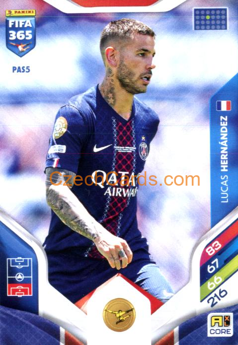 Lucas Hernández 2026 Panini Adrenalyn #PAS5