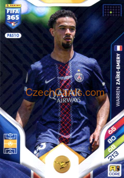 Warren Zaïre-Emery 2026 Panini Adrenalyn #PAS10