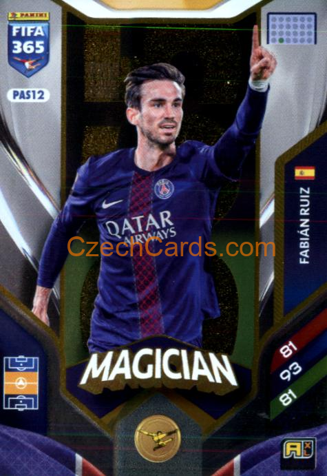 Fabián Ruiz 2026 Panini Adrenalyn #PAS12