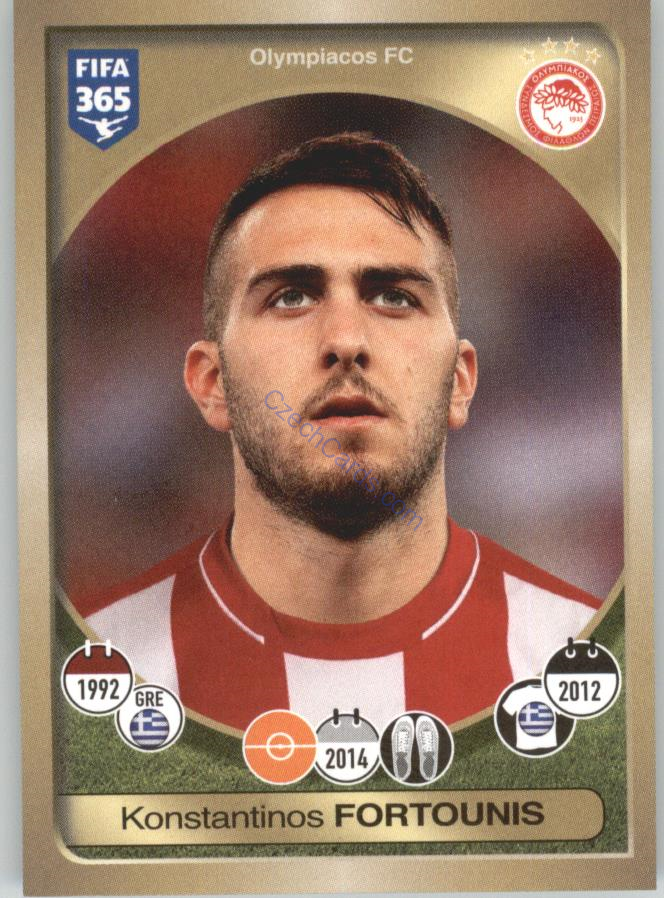 Kostas Fortounis Panini 2017 FIFA 365 Sticker #361