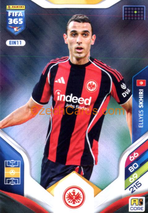 Ellyes Skhiri 2026 Panini Adrenalyn #EIN11