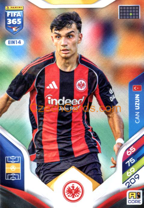 Can Uzun 2026 Panini Adrenalyn #EIN14