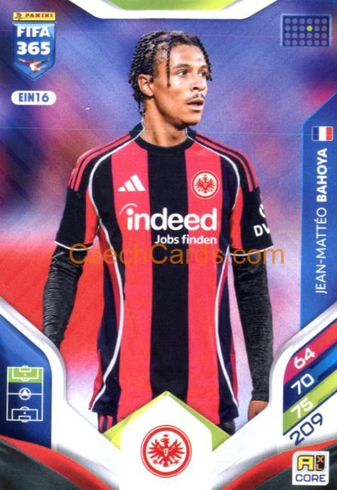 Jean-Mattéo Bahoya 2026 Panini Adrenalyn #EIN16