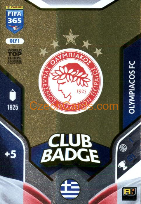 Club Badge 2026 Panini Adrenalyn #OLY1