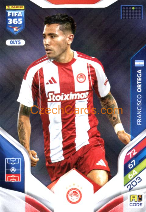 Francisco Ortega 2026 Panini Adrenalyn #OLY5