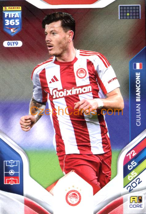 Giulian Biancone 2026 Panini Adrenalyn #OLY9