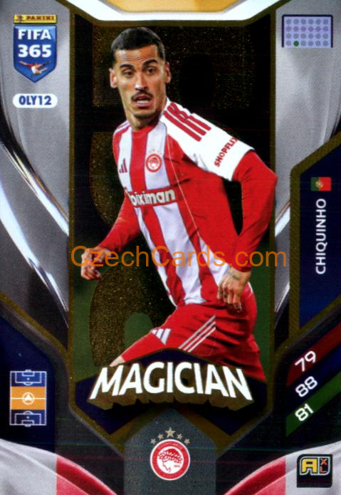 Chiquinho 2026 Panini Adrenalyn #OLY12