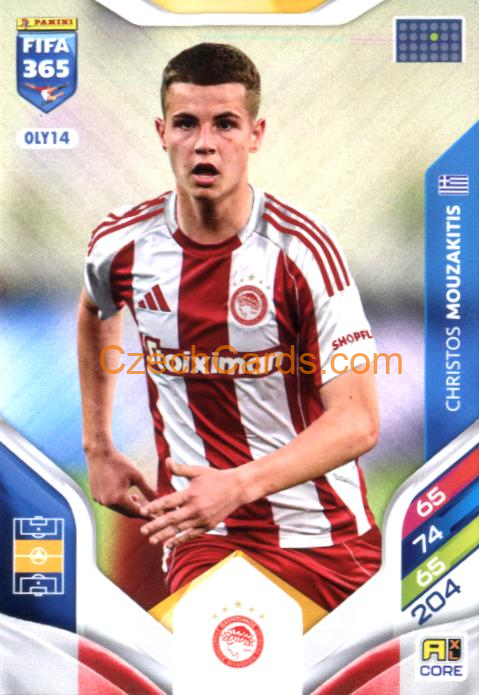 Christos Mouzakitis 2026 Panini Adrenalyn #OLY14