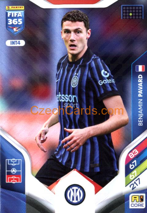 Benjamin Pavard 2026 Panini Adrenalyn #INT4