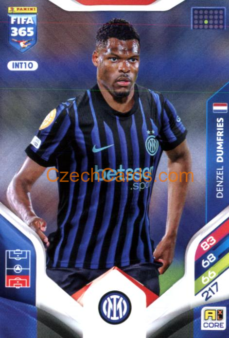 Denzel Dumfries 2026 Panini Adrenalyn #INT10