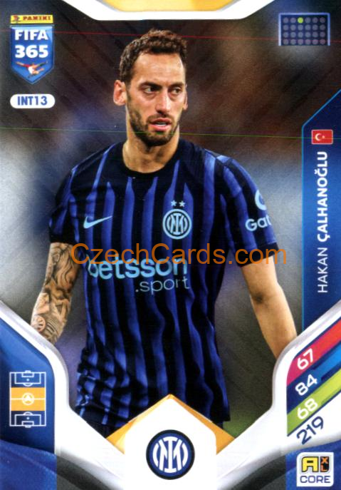 Hakan Çalhanoğlu 2026 Panini Adrenalyn #INT13