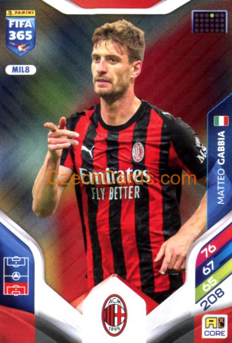 Matteo Gabbia 2026 Panini Adrenalyn #MIL8