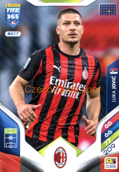 Luka Jović 2026 Panini Adrenalyn #MIL17