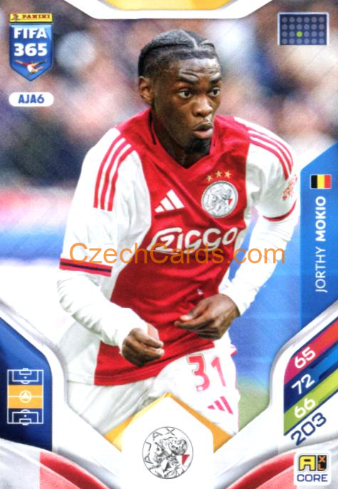 Jorthy Mokio 2026 Panini Adrenalyn #AJA6