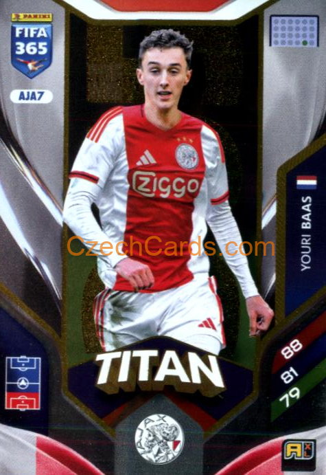 Youri Baas 2026 Panini Adrenalyn #AJA7