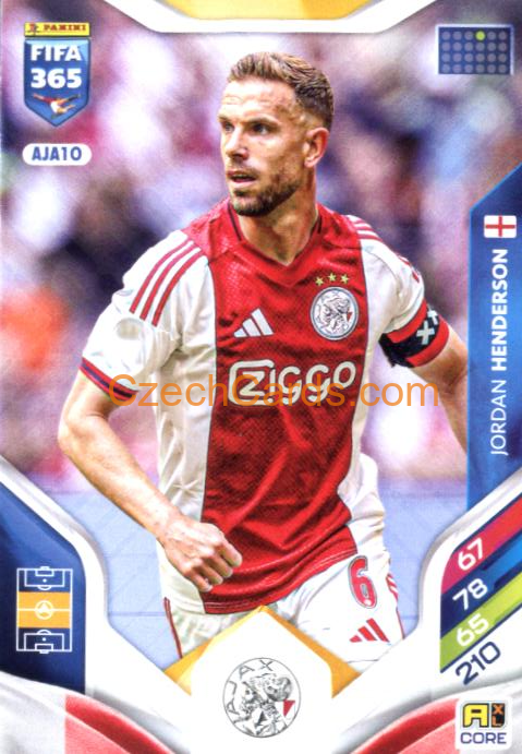 Jordan Henderson 2026 Panini Adrenalyn #AJA10
