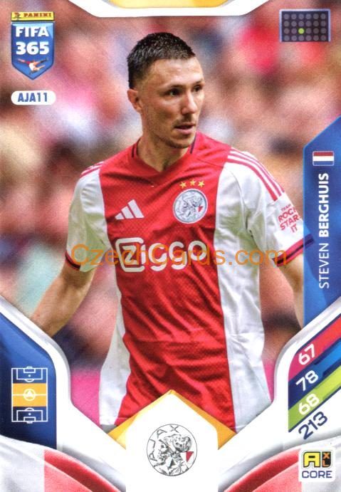 Steven Berghuis 2026 Panini Adrenalyn #AJA11