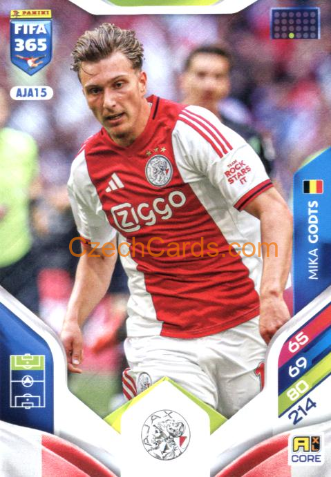 Mika Godts 2026 Panini Adrenalyn #AJA15